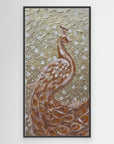 The Golden Peacock Original Painting