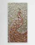 The Golden Peacock Original Painting