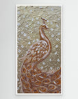 The Golden Peacock Original Painting