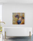 An Emblem of Strength and Stillness Original Painting