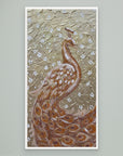 The Golden Peacock Original Painting