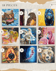 Appreciation Prints - Canvas 8 x 8 prints - FREE SHIPPING.