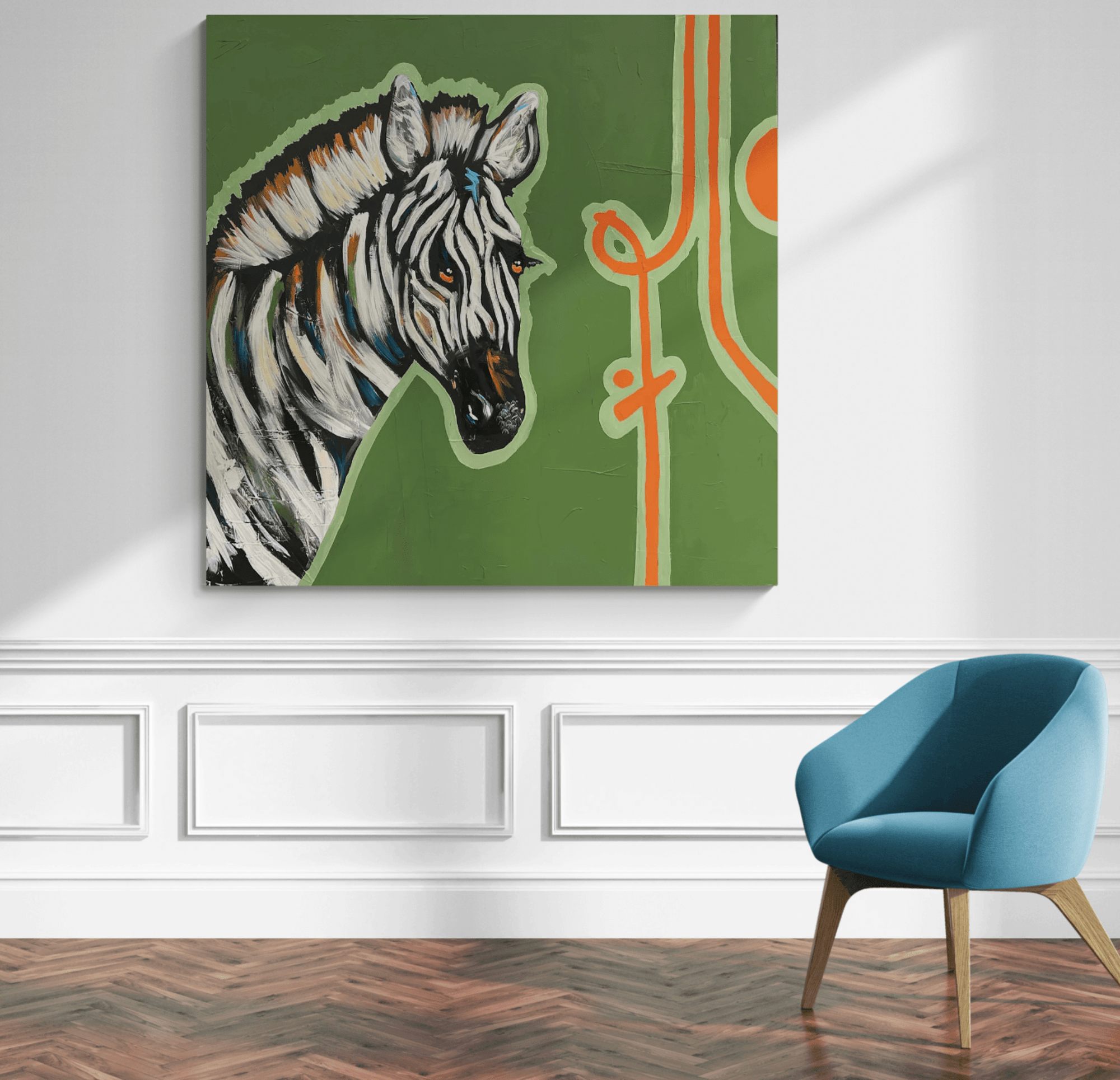 Stripes of Solidarity Original Painting