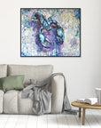 Where Rarity Blooms Original Painting